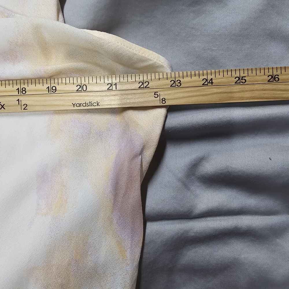 A New Day Cream Purple Sleeveless Maxi Dress Size Large With Slits On Sides - Picture 9 of 10